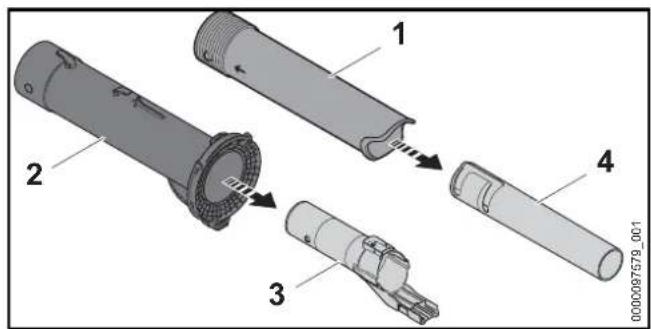 STIHL SHA56 - Sproeier monteren - 1