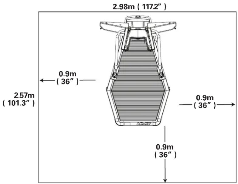 BOWFLEX HVT - Tapis de l'appareil - 1