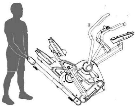 BOWFLEX LateralX LX5i - Déplacement de la machine - 2