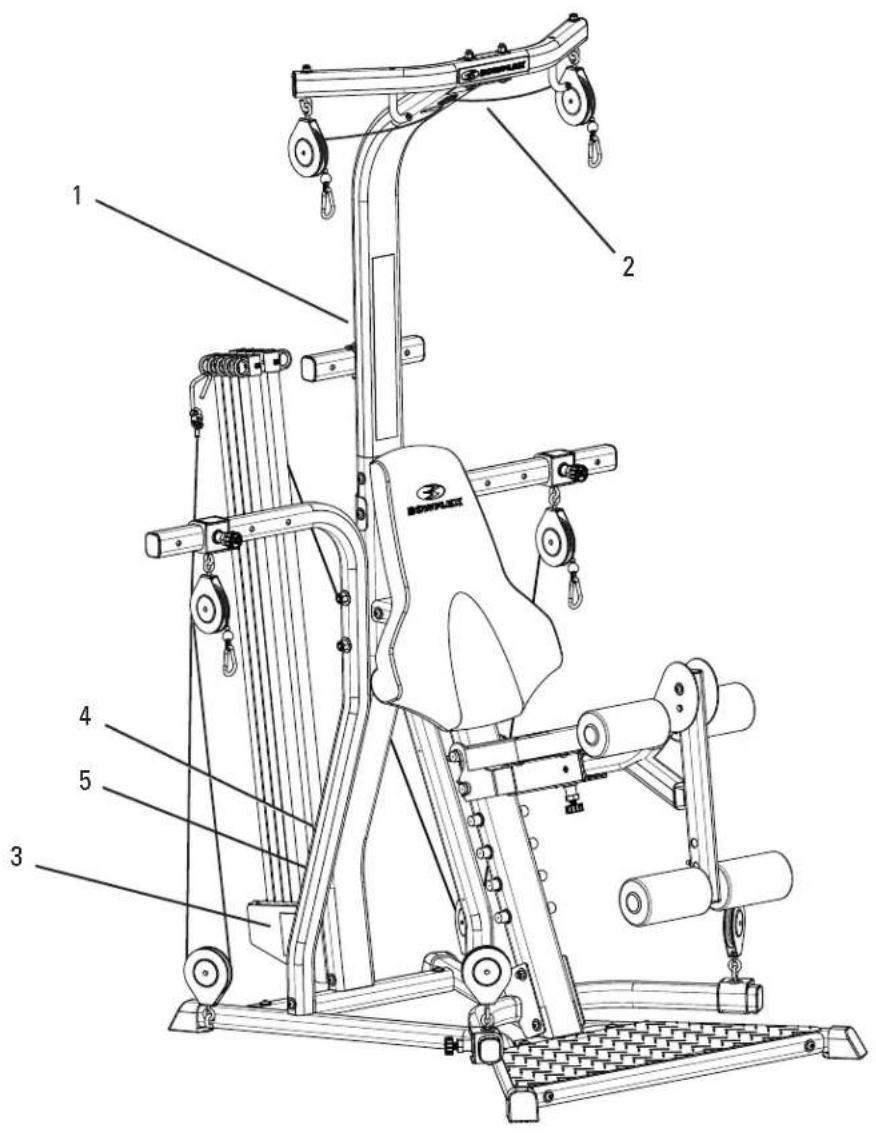 BOWFLEX Xceed - Exercices pour les jambes : - 3