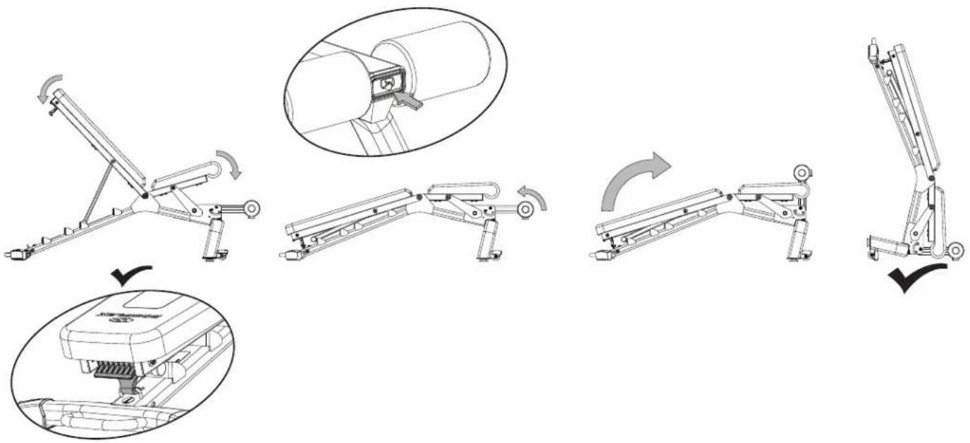 BOWFLEX SelectTech 4.1S - Ranger le banc - 1