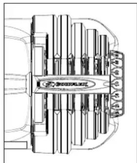 BOWFLEX SelectTech BD1090i - Testando a funcao adequada do mecanismo de bloqueio - 1