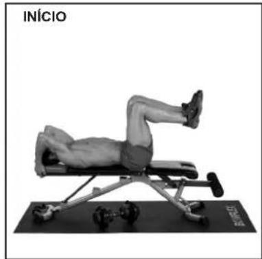 BOWFLEX SelectTech BD1090i - Posicao do banco Reto - 2