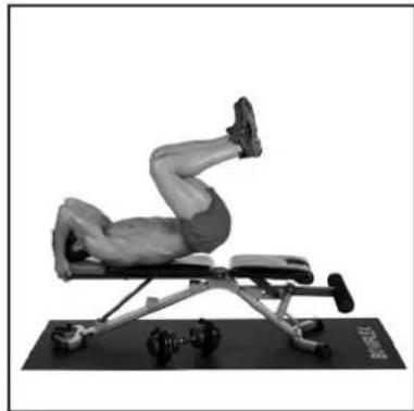 BOWFLEX SelectTech BD1090i - Posizione della panca Piana - 3