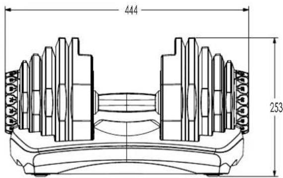BOWFLEX SelectTech BD1090i - Fonctions - 1