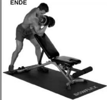 BOWFLEX SelectTech BD1090i - Scott-Curls — Stehende Konzentrationscurls - 3