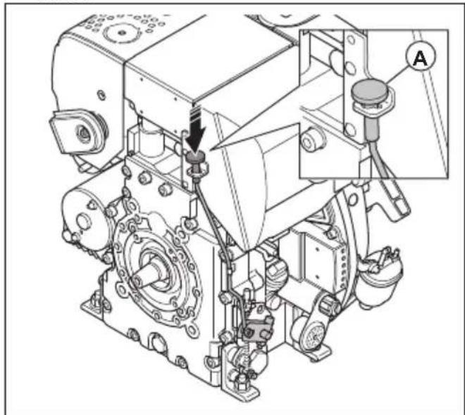 HUSQVARNA LF 80 - Arrêt du produit (hatz) - 1