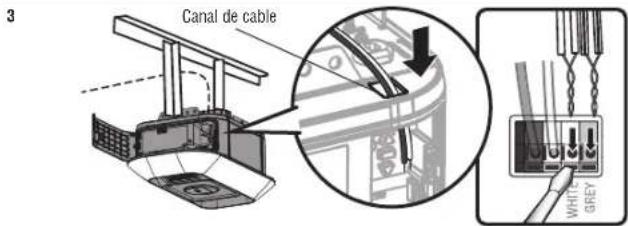 LIFT-MASTER 84602 - OPCIÓN A - INSTALACIÓN SIN PRECABLEADO - 3