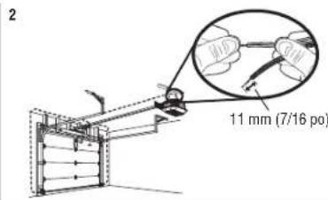 LIFT-MASTER 84602 - OPTION a - installation sans prÉ-cÂblage - 2