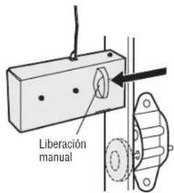 LIFT-MASTER 84602 - PARA DESACTIVAR MANUALMENTE LA CERRADURA AUTOMÁTICA DE L PUERTA DEL GARAJE (MODELO 841LM)\* - 1