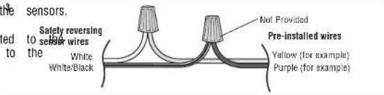 LIFT-MASTER 85870 - OPTION B - PRE-WIRED INSTALLATION - 1