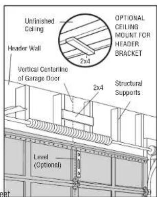 LIFT-MASTER 85870 - WARNING - 1