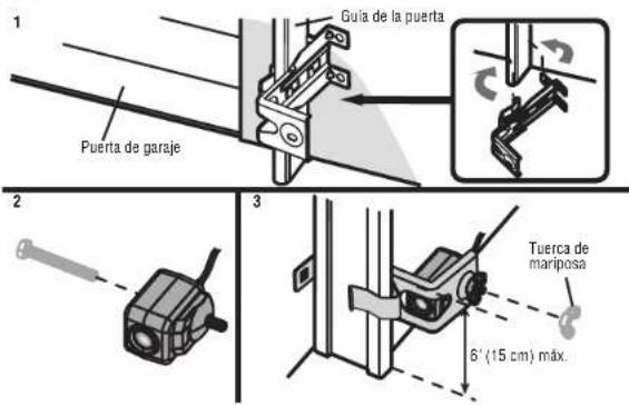 LIFT-MASTER 85870 - INSTALACION DE LOS GUIAS DE LA PUERTA - 1