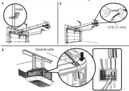 LIFT-MASTER 85870 - OPCION A - INSTALLACION SIN PRECABLEADO - 1