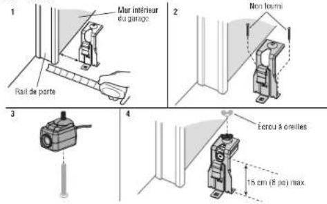 LIFT-MASTER 85870 - Installation au SOL - 1