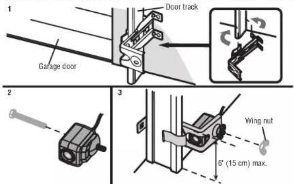 LIFT-MASTER 85870 - DOOR TRACK INSTALLATION - 1