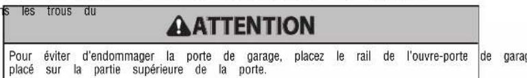 LIFT-MASTER 85870 - Positionner et monter l'ouvre-porte de garage. - 1