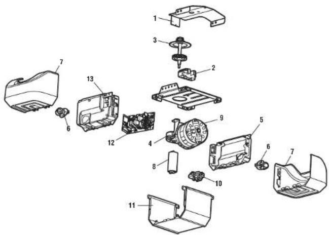 LIFT-MASTER 85870 - Repair Parts - 1