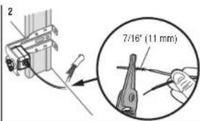 LIFT-MASTER 85870 - OPCION B - INSTALLACION CON PRECABLEADO - 2