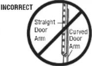 LIFT-MASTER 85870 - Connect the Door Arm to the Trolley - 5