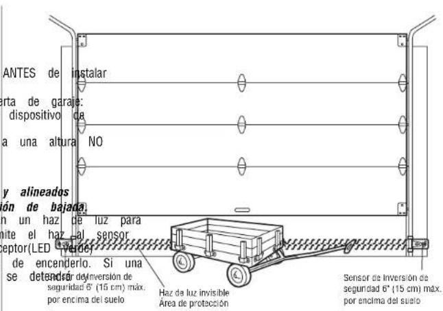LIFT-MASTER 85870 - WARNING - 1