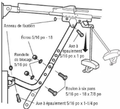 LIFT-MASTER 85870 - Connectez le bras de porte au chariot - 4
