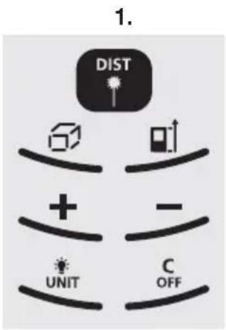 Laserliner DistanceMaster Pocket - DISPLAY: - 1