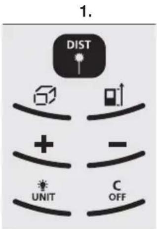 Laserliner DistanceMaster Pocket - DISPLAY: - 1