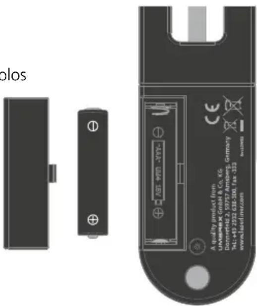 Laserliner ThermoControl Air - Colocar a pilha - 1