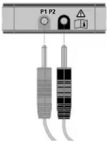 Laserliner ThermoControl Duo - 2Collegamento delle sonde - 1