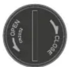 Laserliner ThermoControl Duo - 1Inserting battery - 1