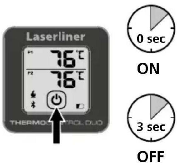 Laserliner ThermoControl Duo - 2Connecting the probes - 2