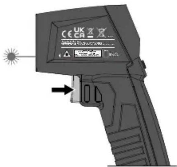 Laserliner ThermoSpot - B Continuous measurement / Hold - 1
