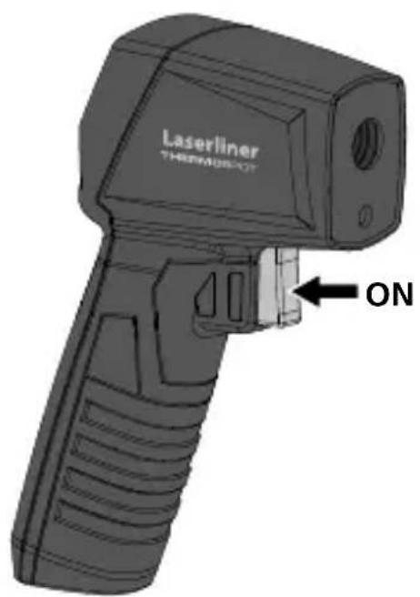 Laserliner ThermoSpot - Batterij plaatsen - 2