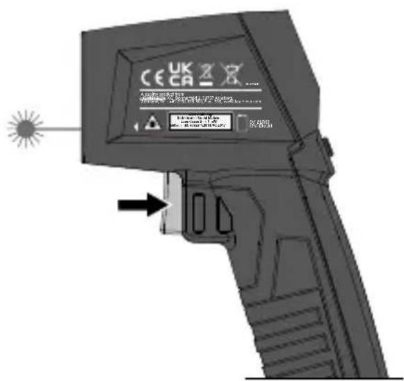 Laserliner ThermoSpot - Dauermessung / Hold - 1