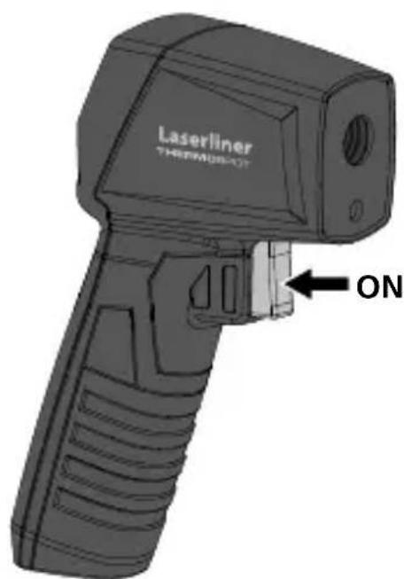 Laserliner ThermoSpot - Isætning af batteri - 2
