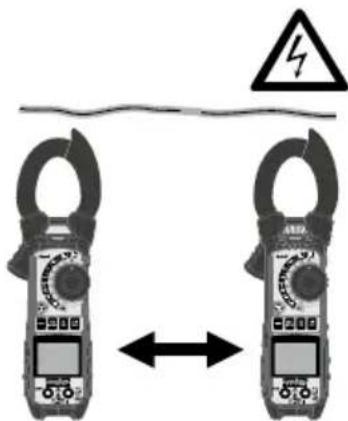 Laserliner ClampMeter XP - localización de tensión sin contacto (aviso AC) - 2