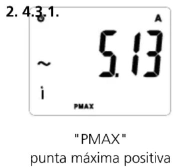 Laserliner ClampMeter XP - función PEAK (puntas de tensión) - 2