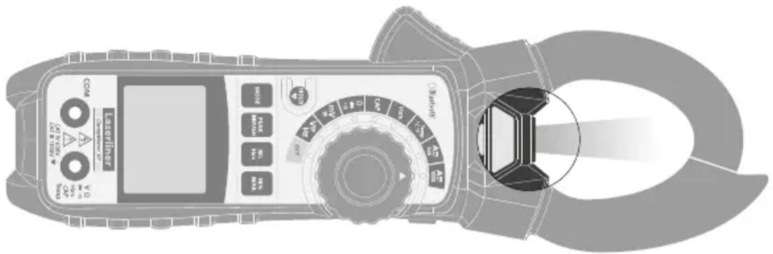 Laserliner ClampMeter XP - Orificio de salida del LED - 1