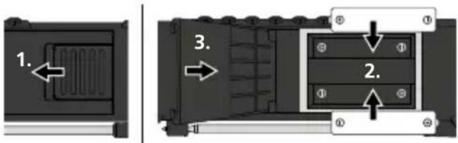 Laserliner ThermoMaître - Poner las pilas - 1