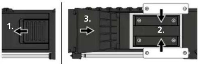 Laserliner ThermoMaître - Isætning af batterier - 1