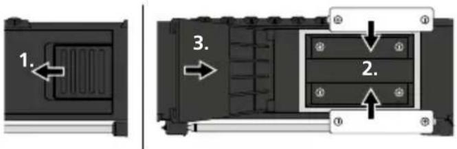 Laserliner ThermoMaître - Paristojen asettaminen - 1