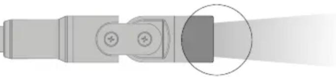 Laserliner VarioView Camera - Utgangsöppning LED - 1