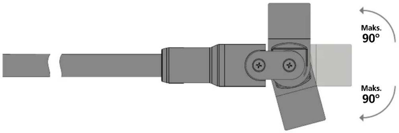Laserliner VarioView Camera - Fleks hortum böglantisi - 2