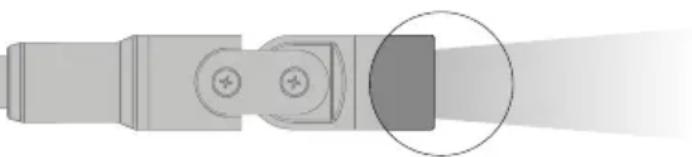 Laserliner VarioView Camera - Orificio de salute del LED - 1
