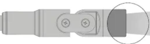 Laserliner VarioView Camera - Otwór wyjsciowy LED - 1