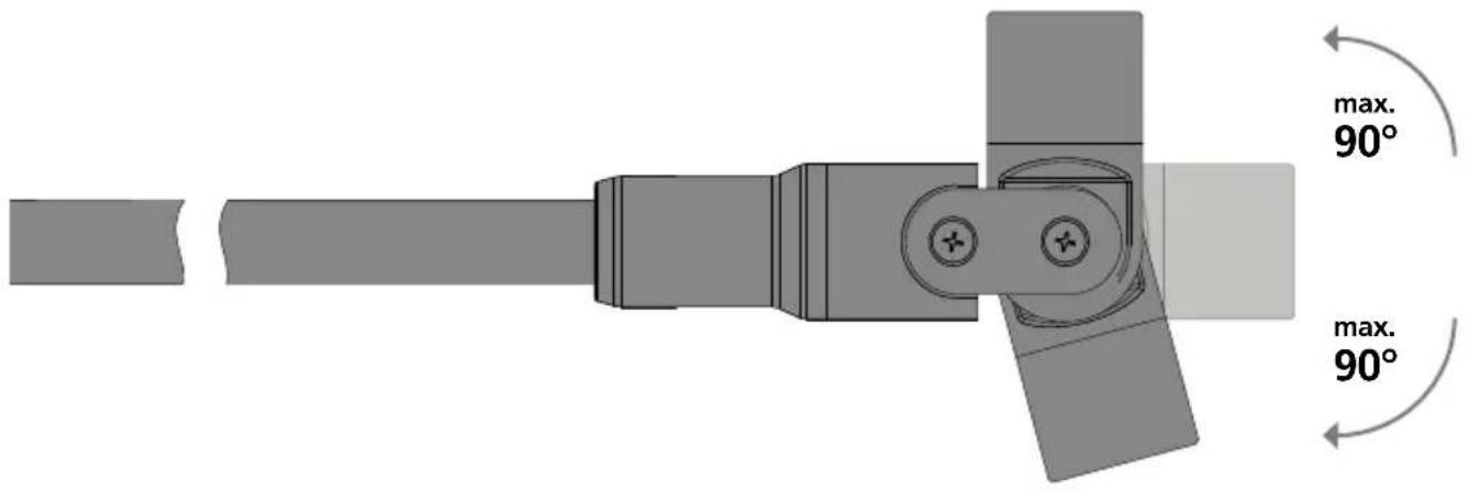 Laserliner VarioView Camera - Anslutning for flexlang - 2