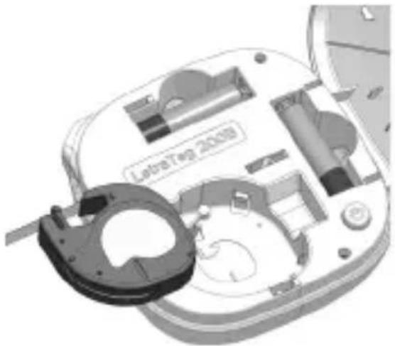 DYMO LetraTag 200B - Etiket kasetini takmak için - 1