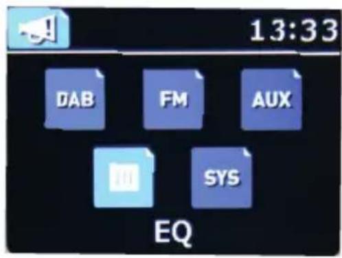 Imperial DABMAN d30 Stereo - Equalizzatore - 3