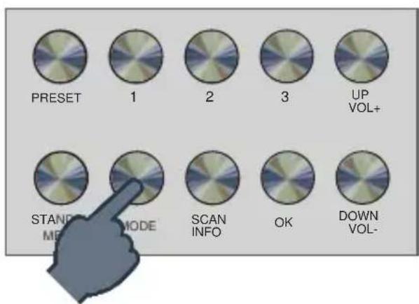 Imperial DABMAN d30 Stereo - Wijzig de ontvangstmodus - 1